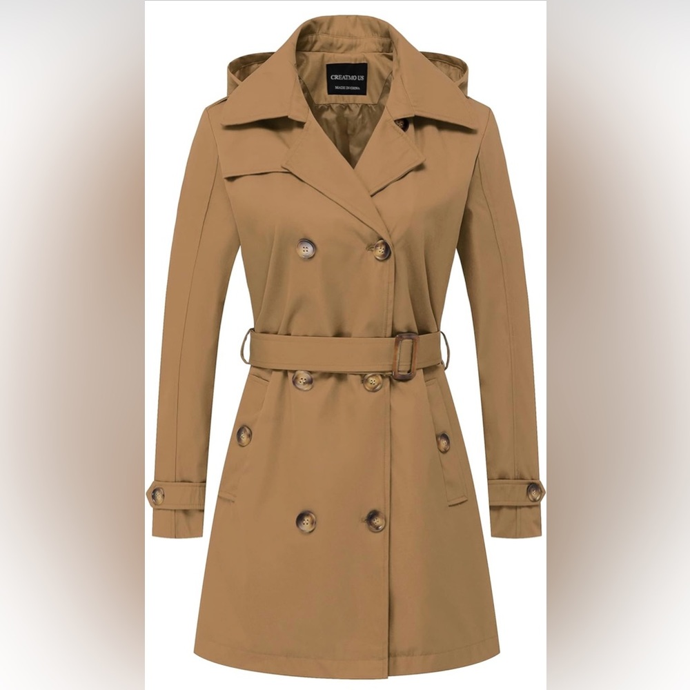 NWT Camel Trench Coat